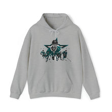 Load image into Gallery viewer, Dallas Stars Graphic Cover Hoodie
