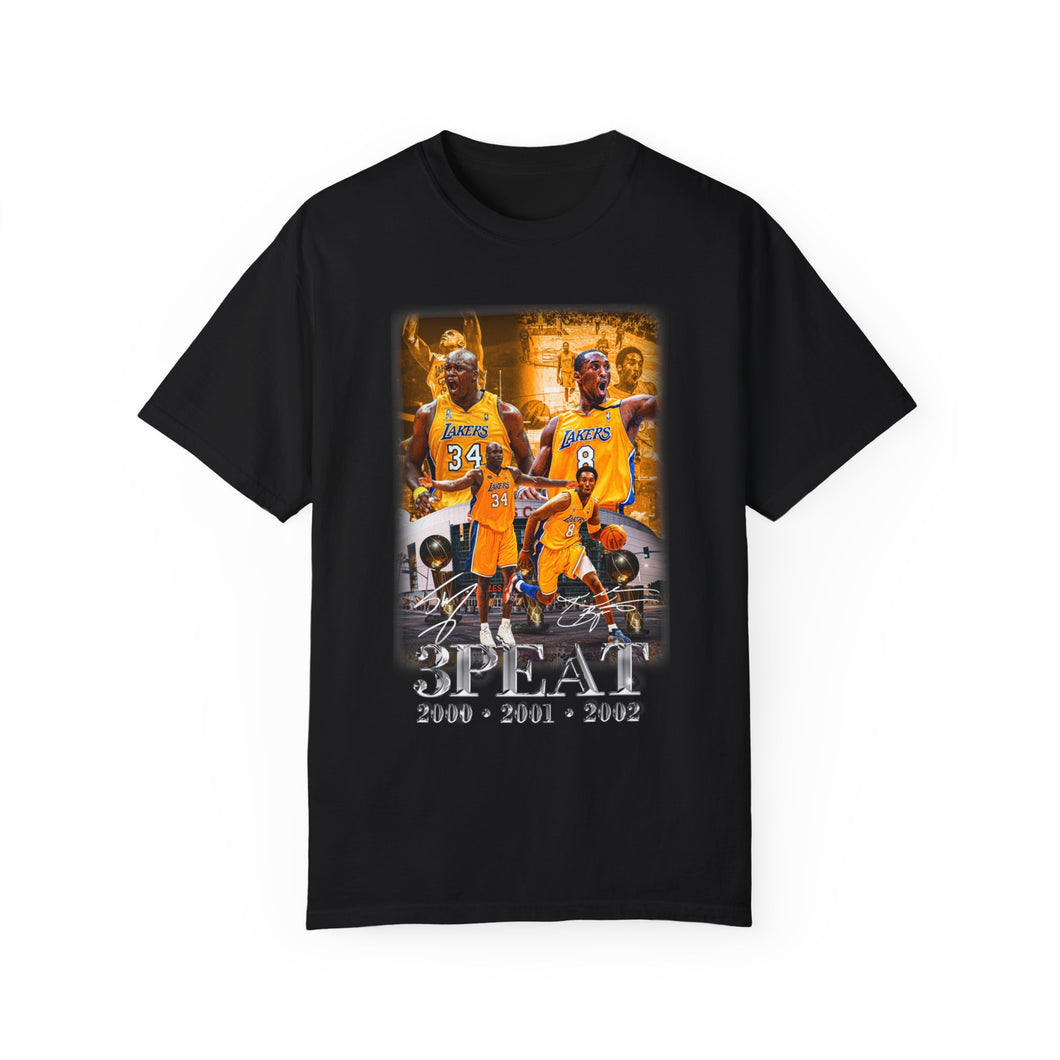Kobe and Shaq 3 Peat Graphic T-shirt
