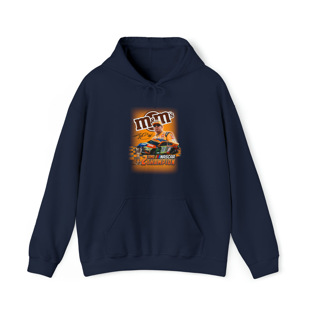 Kyle Busch: 2-Time Champion M&M Racing Hoodie