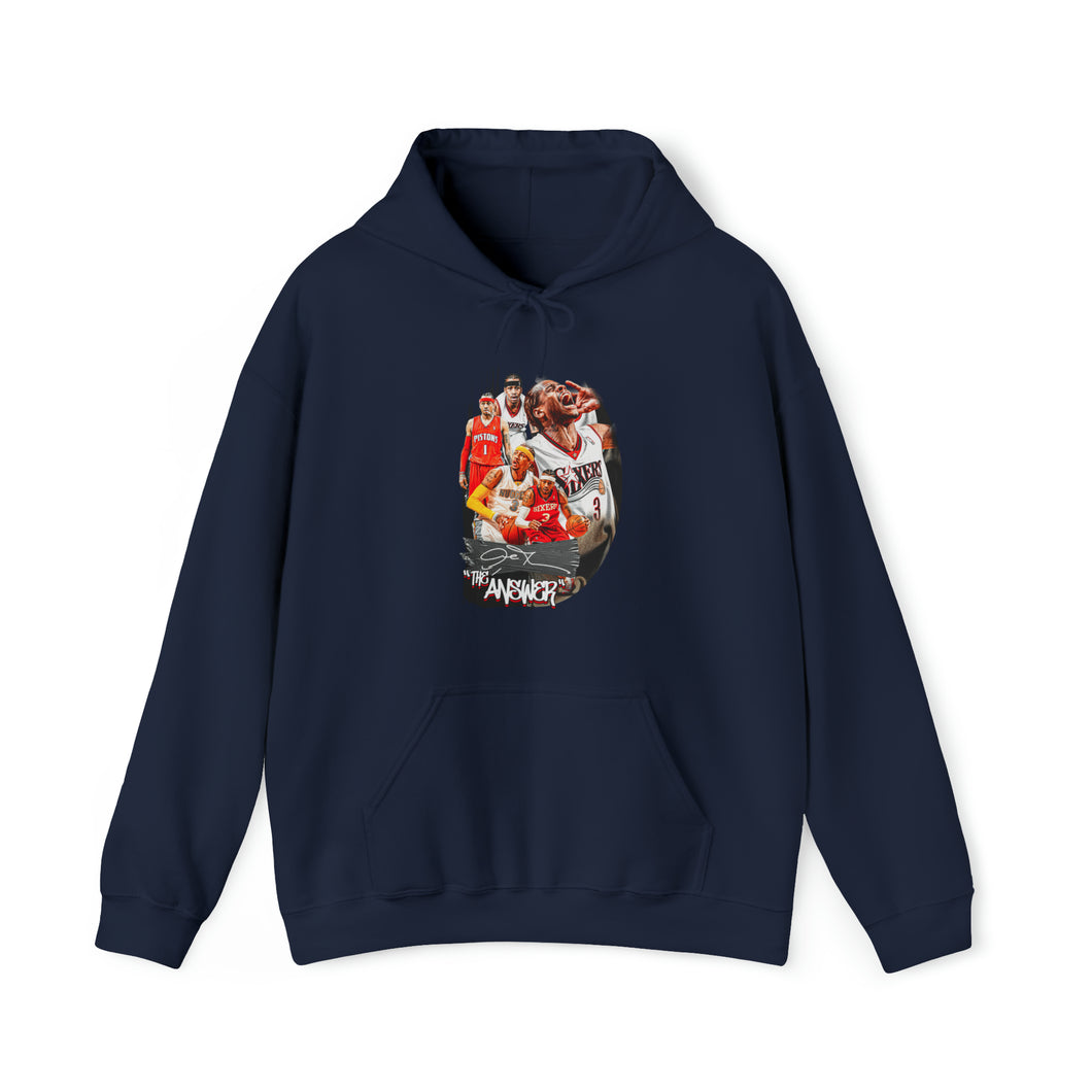 Allen Iverson: The Answer Tribute Graphic Hoodie
