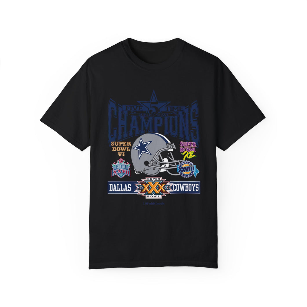 Five Time Super Bowl Champions T-Shirt