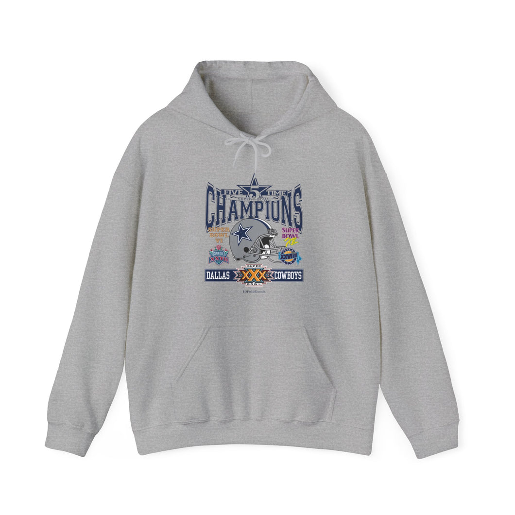 Five Time Super Bowl Champions Hoodie
