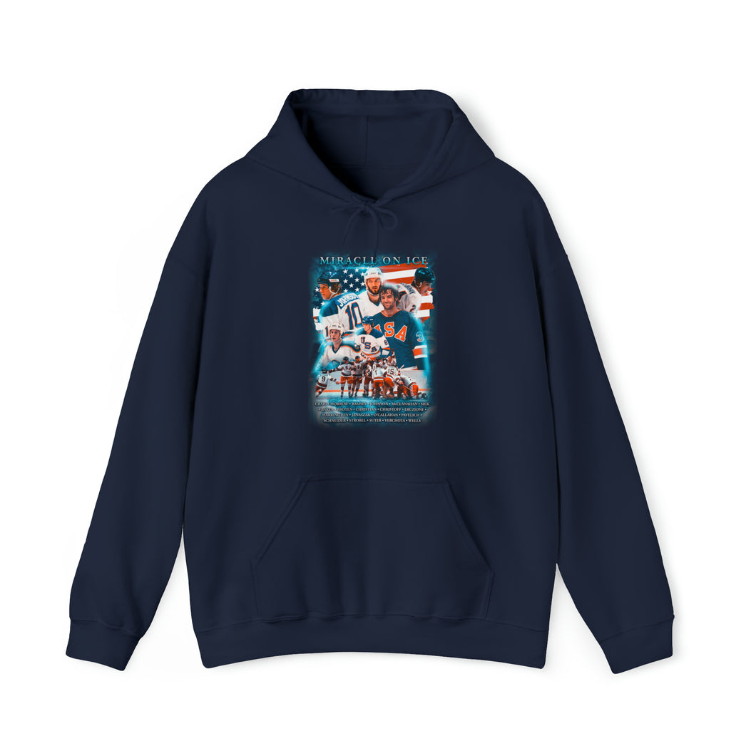 Miracle on Ice 1980 Graphic Hoodie